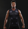 Thor 'Infinity War' Compression Tank Top-RashGuardStore