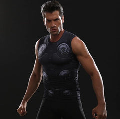 Thor 'Infinity War' Compression Tank Top-RashGuardStore