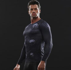 Thor 'Infinity War' Long Sleeve Compression Rashguard-RashGuardStore