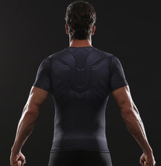 Thor 'Infinity War' Short Sleeve Compression Rash Guard-RashGuardStore
