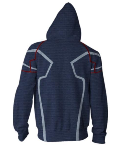 Tony Stark 'Avengers Infinity War' Zip Up Hoodie-RashGuardStore