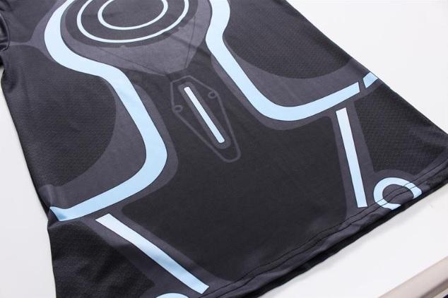 Tron 'Tron Legacy' Short Sleeve Compression Rashguard-RashGuardStore