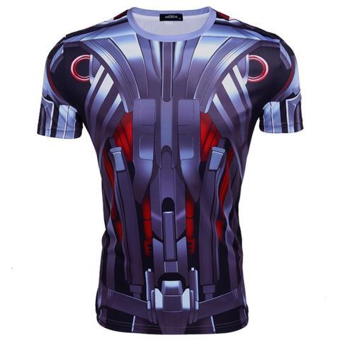 Ultron Compression Short Sleeve Compression Rash Guard-RashGuardStore