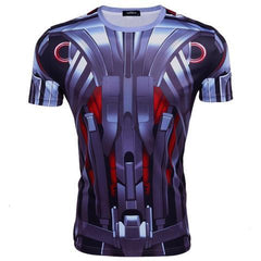 Ultron Compression Short Sleeve Compression Rash Guard-RashGuardStore