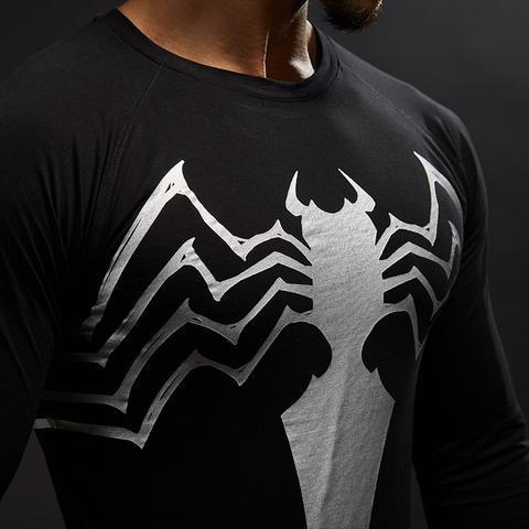 Venom 'Animated' Compression Long Sleeve Rashguard-RashGuardStore