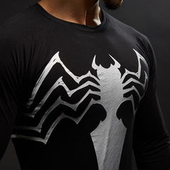 Venom 'Animated' Compression Long Sleeve Rashguard-RashGuardStore