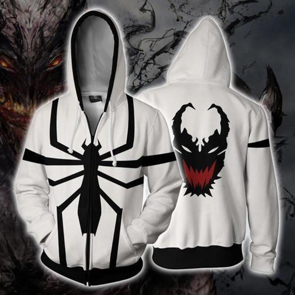 Venom 'Anti-Venom' Zip Up Hoodie-RashGuardStore