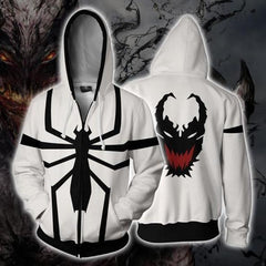 Venom 'Anti-Venom' Zip Up Hoodie-RashGuardStore