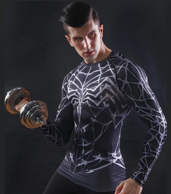 Venom Compression Long Sleeve Rashguard-RashGuardStore