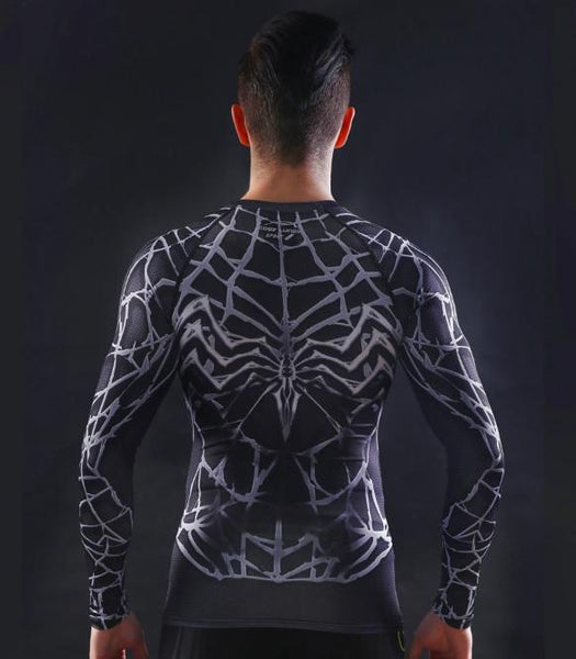 Venom Compression Long Sleeve Rashguard-RashGuardStore