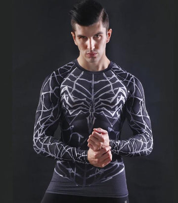 Venom Compression Long Sleeve Rashguard-RashGuardStore