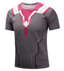 Vision Compression Short Sleeve Rash Guard-RashGuardStore