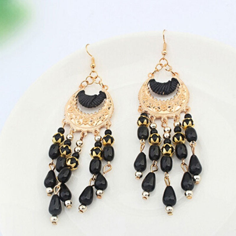 Indian Style Tear Drop Earrings