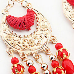 Indian Style Tear Drop Earrings