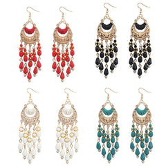 Indian Style Tear Drop Earrings