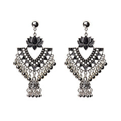 Egyptian Lotus Gypsy Bell Post Earrings