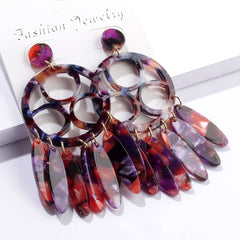 Candy Shell Dream Catcher Earrings