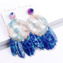 Candy Shell Dream Catcher Earrings
