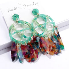 Candy Shell Dream Catcher Earrings