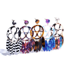 Candy Shell Dream Catcher Earrings