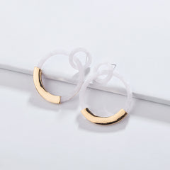 Candyshell Acrylic Round Dangle Earrings