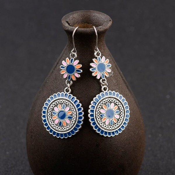 Vintage Charm Bohemia Long Tassel Earrings