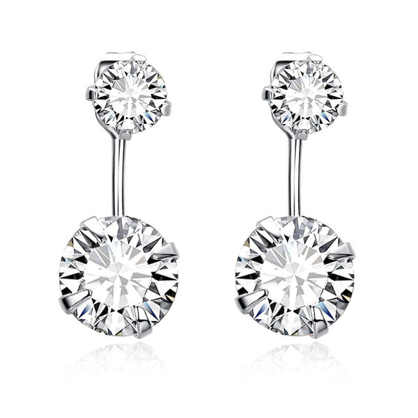 Women's CZ 'Forever' Austrian Crystal Drop Earrings