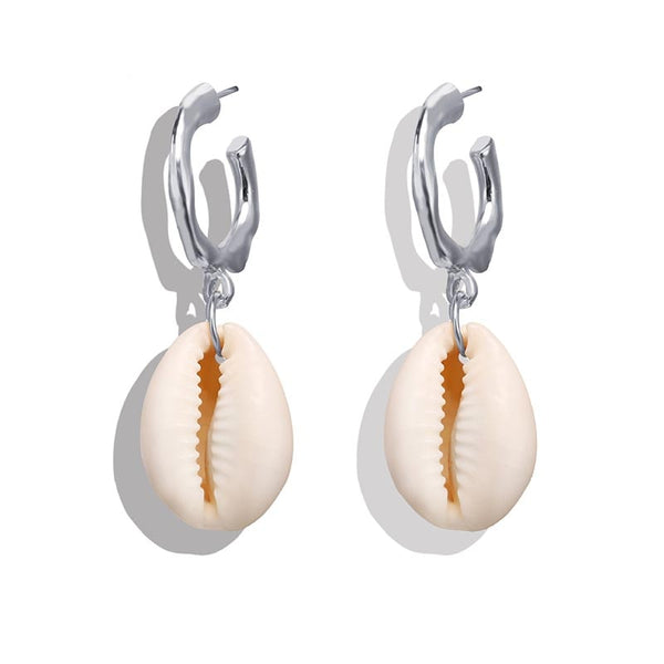 Women's Seashell Drop Earrings
