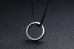 Men's 6mm Silver and Black Inner Tungsten Carbide Ring