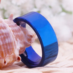 Men's 8mm Classic Thick Tungsten Carbide Ring