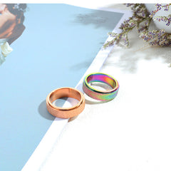 Women's 7mm Frosted Tungsten Carbide Ring