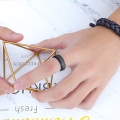 Women's 7mm Frosted Tungsten Carbide Ring