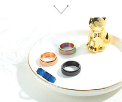 Women's 7mm Frosted Tungsten Carbide Ring